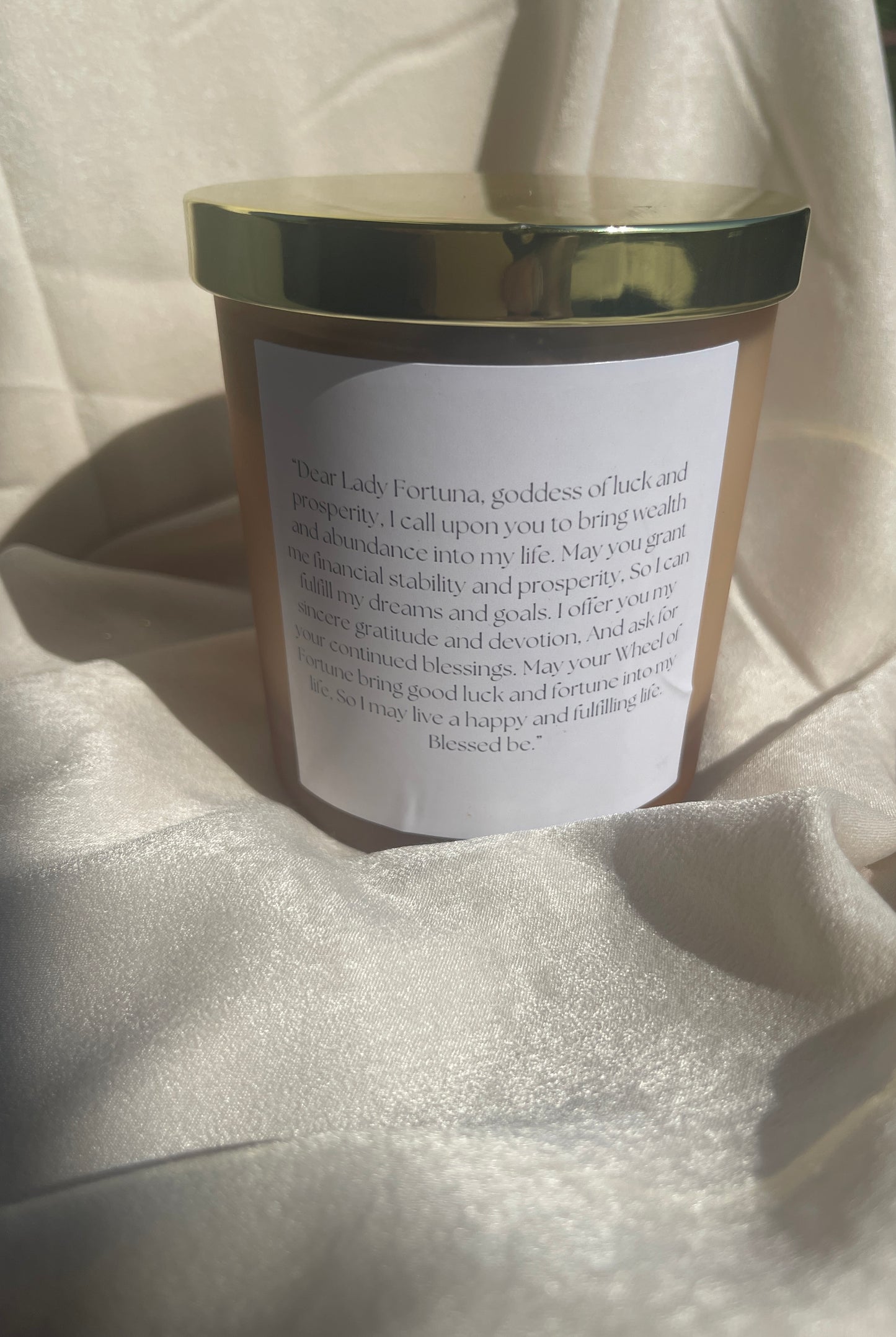 Lady Fortuna Manifestation Candle